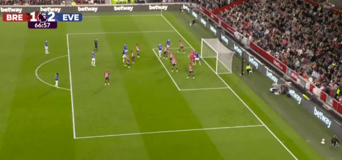 EVERTON, CÓRNER OFENSIVO